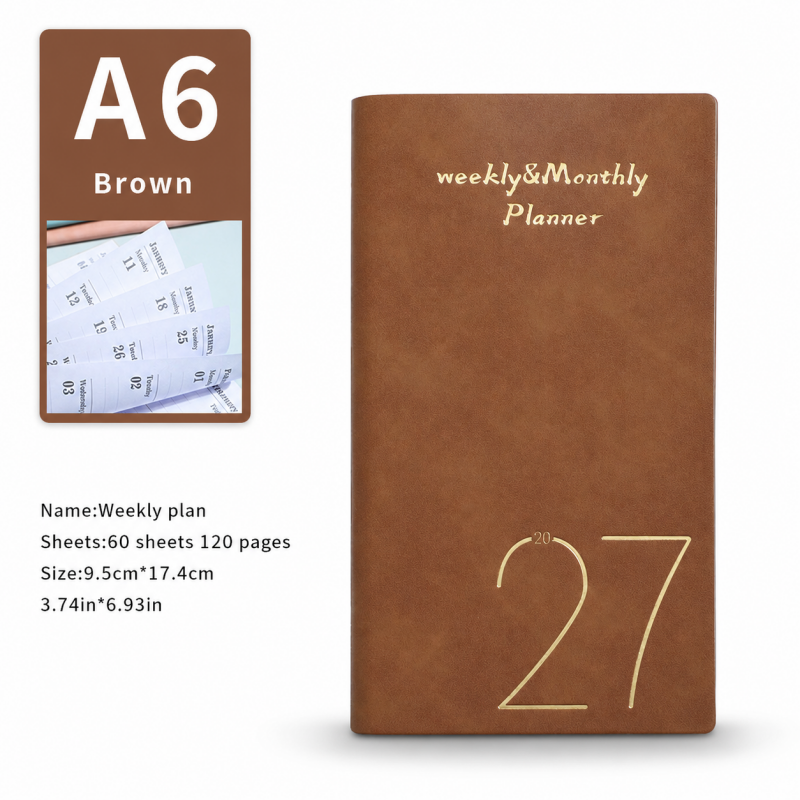 A6 Minimal 2027 Planner