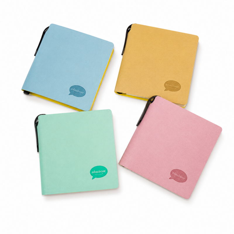 Mini Square Blank Pocket Notebook