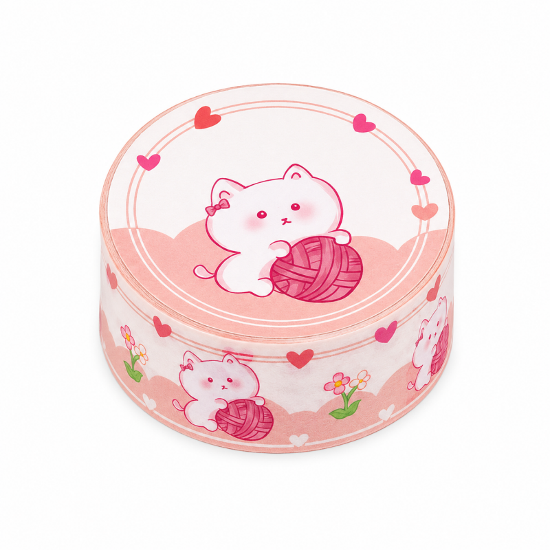 Cake And Animal Decorative Sticker Tape