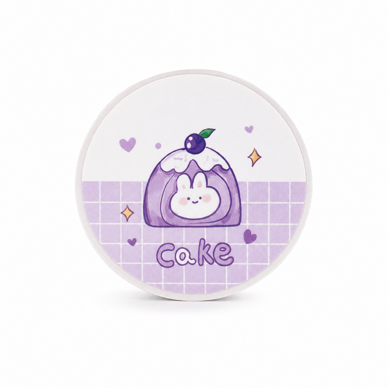 Cake And Animal Decorative Sticker Tape