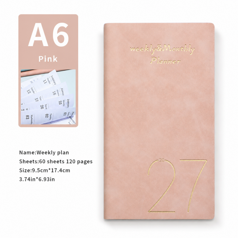 A6 Minimal 2027 Planner