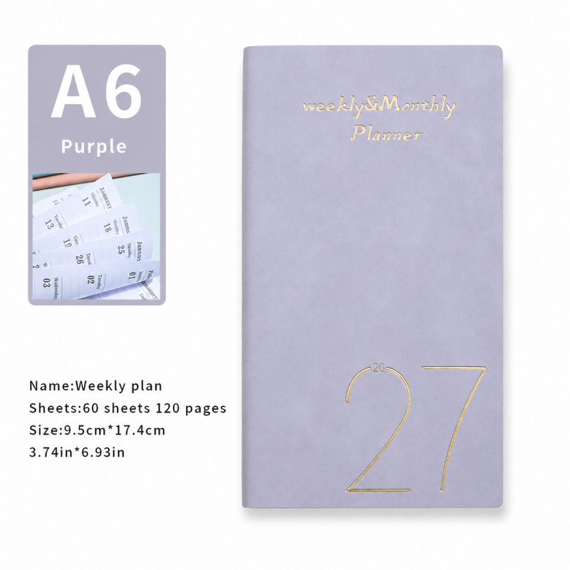 A6 Minimal 2027 Planner