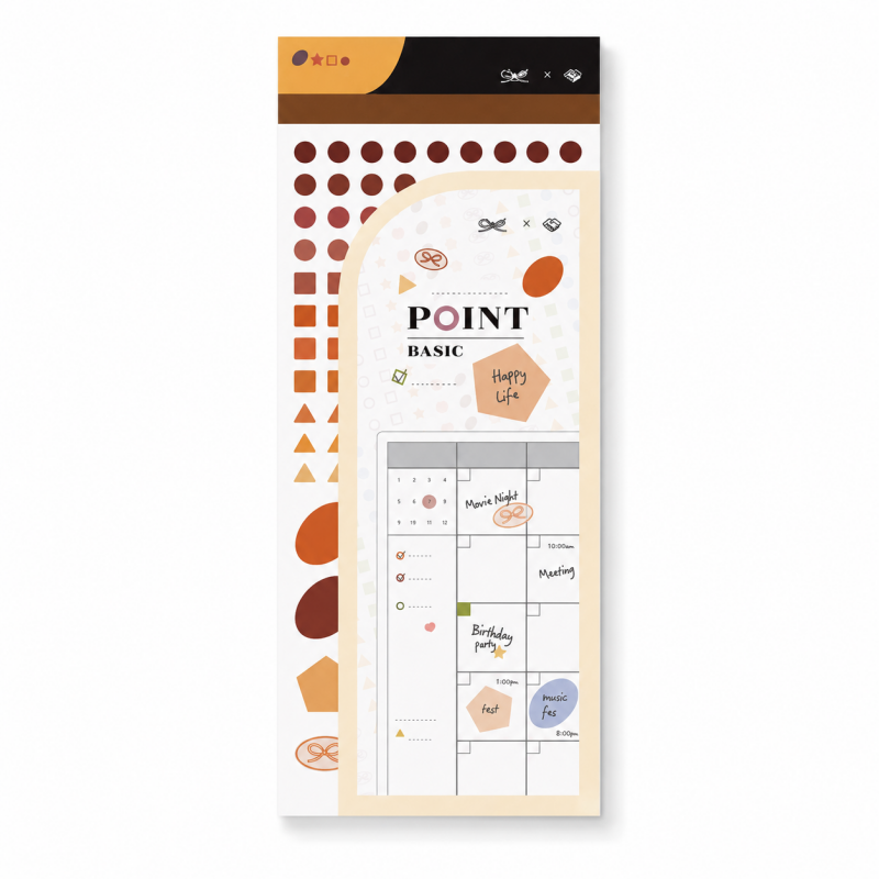 Planner Icon Sticker Pad