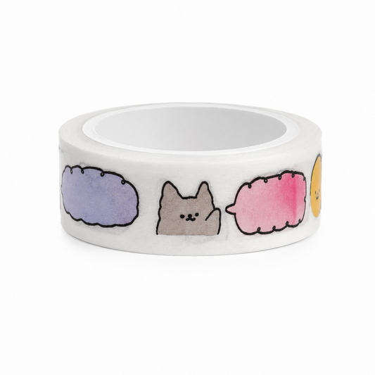 Kawaii Character Washi Tape