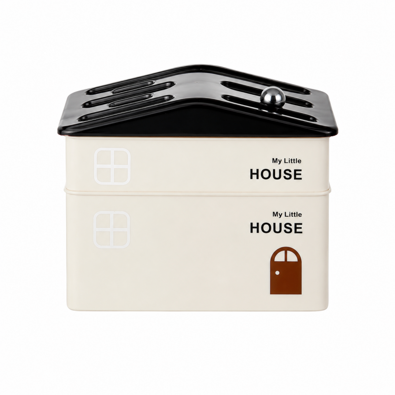 Multi-Layer House Shape Storage Box