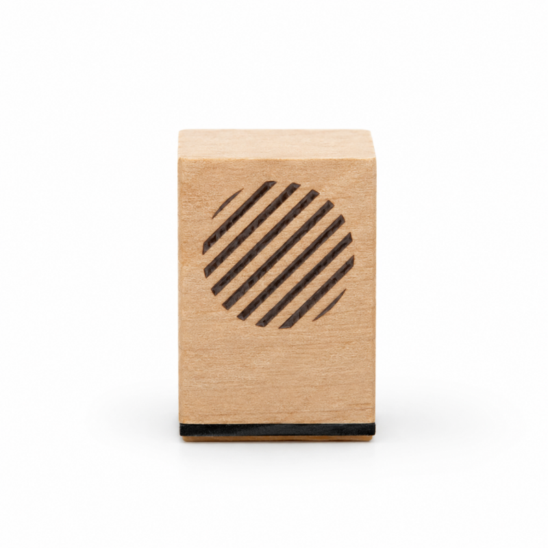 Geometric Aesthetic Beech Wood Stamp