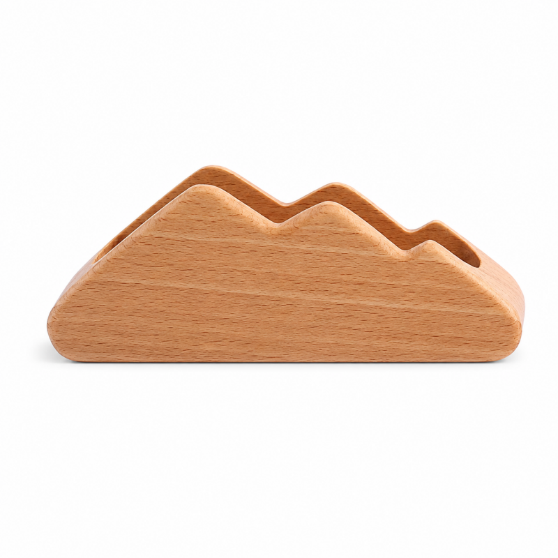 Cloud Shape Wooden Card Holder